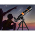 Astronomiskais teleskops bērniem ar metāla statīvu LUNETA ZA6300 18x 60x