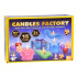 DIY sveču izgatavošanas komplekts Candles Factory – smaržīgas un krāsainas ZA6579