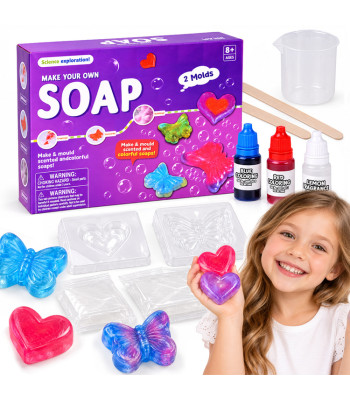 DIY ziepju gatavošanas komplekts „ziepju darbnīca” ar aromātu ZA6556