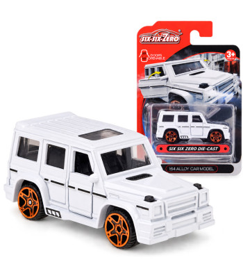 Metāla apvidus auto ar atveramām durvīm, RESORAK ZA6615 BI, mērogs 1:64
