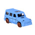 Metāla apvidus automobilītis ar atveramām durvīm RESORAK, ZA6615 NI, 1:64