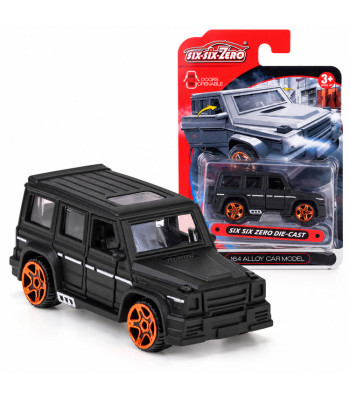 Metāla apvidus auto RESORAK ar atveramām durvīm, ZA6615 CY, mērogs 1:64