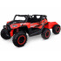 Divvietīgs bērnu elektromobilis ar piekabi BUGGY 4x4 PA0342