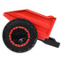 Divvietīgs bērnu elektromobilis ar piekabi BUGGY 4x4 PA0342