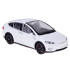 Tālvadības metāla automašīna ar LED apgaismojumu un dūmu efektu, balta – Tesla Model X RC0772, 1:22