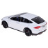 Tālvadības metāla automašīna ar LED apgaismojumu un dūmu efektu, balta – Tesla Model X RC0772, 1:22