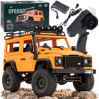 Tālvadības apvidus automobilis 2 vienā LAND ROVER Defender 90 4x4 RC0761, mērogs 1:12