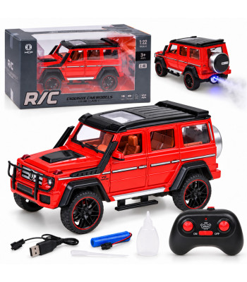 Metāla tālvadības apvidus automašīna ar atveramām durvīm un LED apgaismojumu Brabus G800 RC0771