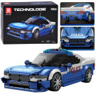 Klucīšu konstruktors – sportisks policijas automobilis, 313 detaļas, ZA6630