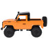 Tālvadības apvidus automašīna 2 vienā ar 4x4 piedziņu LAND ROVER Defender 90, 1:12, RC0760
