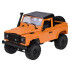 Tālvadības apvidus automašīna 2 vienā ar 4x4 piedziņu LAND ROVER Defender 90, 1:12, RC0760