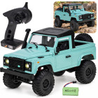 Tālvadības apvidus automašīna 2 vienā ar 4x4 piedziņu – LAND ROVER Defender 90, 1:12, RC0760