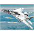 Tehniskie konstruktoru klucīši — amerikāņu iznīcinātājs F-14 Tomcat, 1443 detaļas, ZA5301