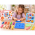 Radošais plastilīna komplekts ar kosmosa formiņām, 10 krāsas, ZA6218