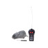 Tālvadības rotaļu pele, pelēka, pūkaina, 27 MHz, RC0758
