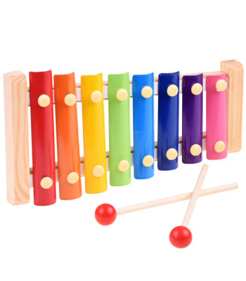 Krāsains muzikālais ksilofons bērniem IN0152