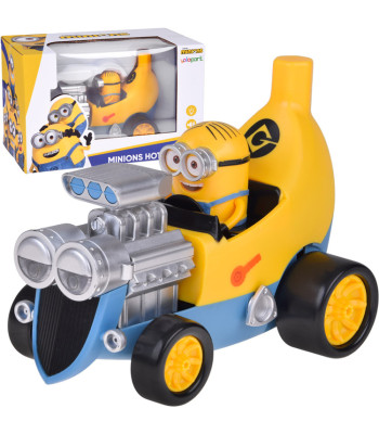 Minionu banānu auto ar gaismām, skaņām un vibrāciju ZA5941