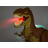 Ar žestiem vadāms tālvadības dinozaurs T-rex ar RC pulti, 2 vienā, rūc un spīd, RC0625 BR