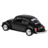 Tālvadības retro automašīna Garbus, melna, 1:16, 27 MHz, RC0759