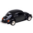 Tālvadības retro automašīna Garbus, melna, 1:16, 27 MHz, RC0759