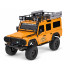 Tālvadības apvidus auto Land Rover Defender 110, 4WD, dzeltenā krāsā, 1:18, MN-111, RC0762