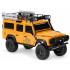 Tālvadības apvidus auto Land Rover Defender 110, 4WD, dzeltenā krāsā, 1:18, MN-111, RC0762