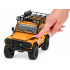 Tālvadības apvidus auto Land Rover Defender 110, 4WD, dzeltenā krāsā, 1:18, MN-111, RC0762