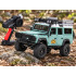 Tālvadības apvidus auto Land Rover Defender 110, zaļš, 4WD, MN-111, RC0762, 1:18