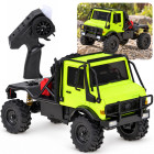 Tālvadības apvidus kravas auto ar LED apgaismojumu, zaļš, U4000 MN-333, 1:18, RC0767