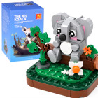 Tehniskie klucīši “Savvaļas sauszemes dzīvnieki” — koala, 117 detaļas, ZA5852 B