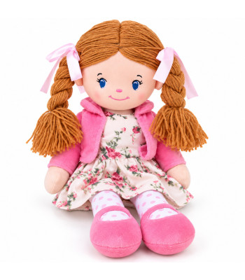 Auduma lelle HANIA, 40 cm, ZA6279