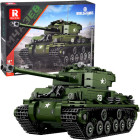 Reobrix licencēts klucīšu komplekts — Sherman M4A3E8 tanks, 839 detaļas, ZA5806