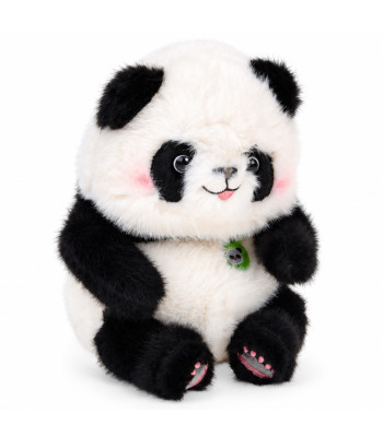 Plīša panda — mīksta rotaļlieta, 28 cm, ZA6545