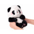 Plīša panda — mīksta rotaļlieta, 28 cm, ZA6545