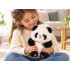 Plīša panda — mīksta rotaļlieta, 28 cm, ZA6545