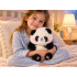 Plīša panda — mīksta rotaļlieta, 28 cm, ZA6545