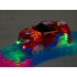 Fluorescējoša auto trase ar tālvadības automobili, skaņas un gaismas efektiem, 656 cm, ZA3309