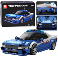 Konstruktoru kluči — sporta policijas patruļauto, 313 detaļas ZA6433