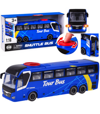 Interaktīvs tūristu autobuss ar gaismas un skaņas efektiem un atveramām durvīm, 1:16 ZA6388