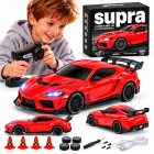 Tālvadības driftēšanas auto Toyota Supra, 4x4, LED, 1:43, RC0803