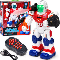 Interaktīvs gorillas robots Galaxy Mobile Team ar tālvadības pulti un žestu vadību, RC0807