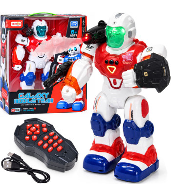 Interaktīvs gorillas robots Galaxy Mobile Team ar tālvadības pulti un žestu vadību, RC0807