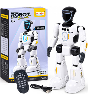 Interaktīvais robots Smart ar tālvadības pulti un žestu vadību — dejo, dzied un runā, RC0808