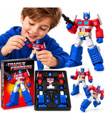 Hasbro Transformers Optimus Prime saliekamā figūriņa, ZA6465, 12 cm