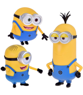 Minionu figūriņu komplekts: Kevins, Bobs un Stjuarts, 3 figūriņas ZA6467