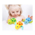 Uzvelkama peldoša bruņurupuča rotaļlieta vannai ZA5563