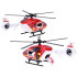 Ugunsdzēsēju glābšanas helikopters Air Fire ar gaismas un skaņas efektiem, ZA6393