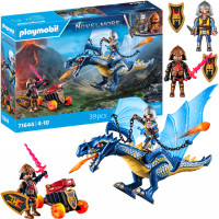 Playmobil Novelmore pūķis ar bruņiniekiem un palaišanas iekārtu, ZA6738, 39 elementi