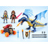 Playmobil Novelmore pūķis ar bruņiniekiem un palaišanas iekārtu, ZA6738, 39 elementi