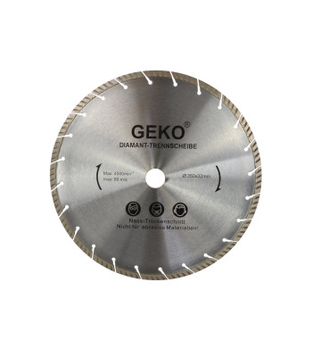 Segmentu dimanta griešanas disks LASER-szara(10), 350mm x 32mm